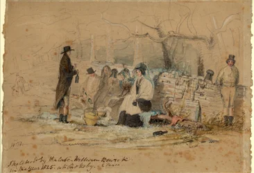 Le pique-nique de Rokeby, 1825